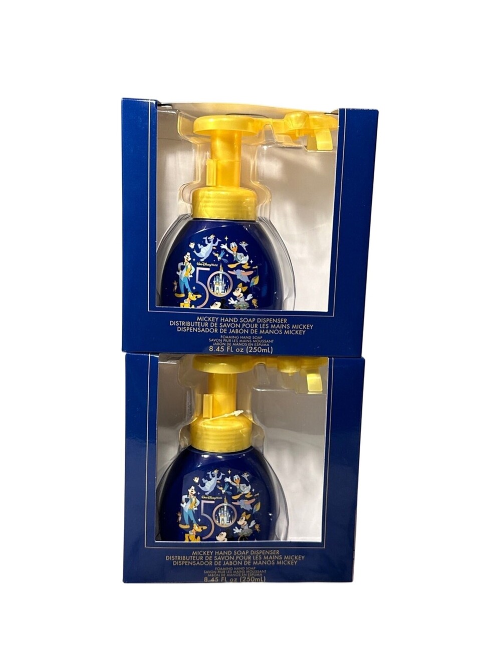 Walt Disney World 50th Anniversary 2021 Mickey Hand Soap Dispenser NEW